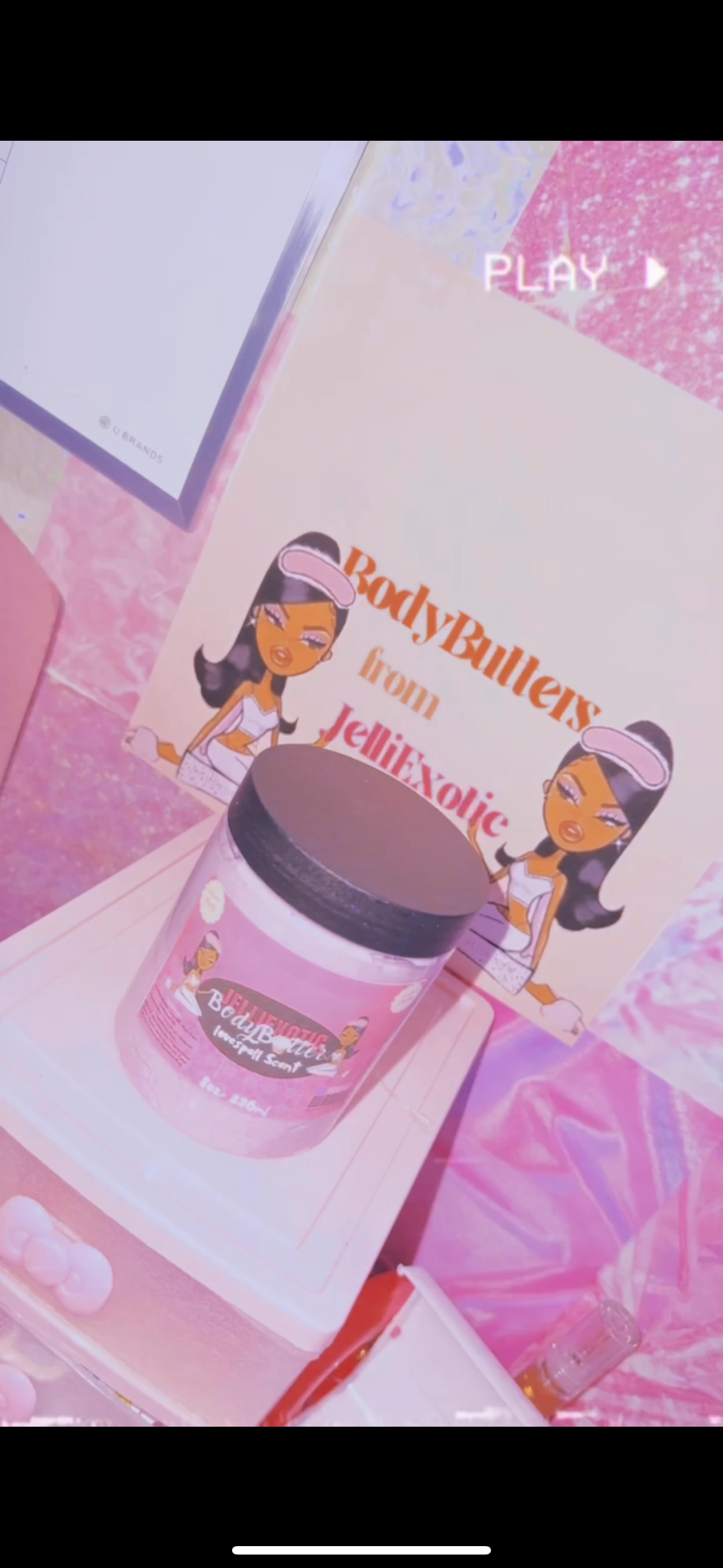 Cake Batter scent body butter