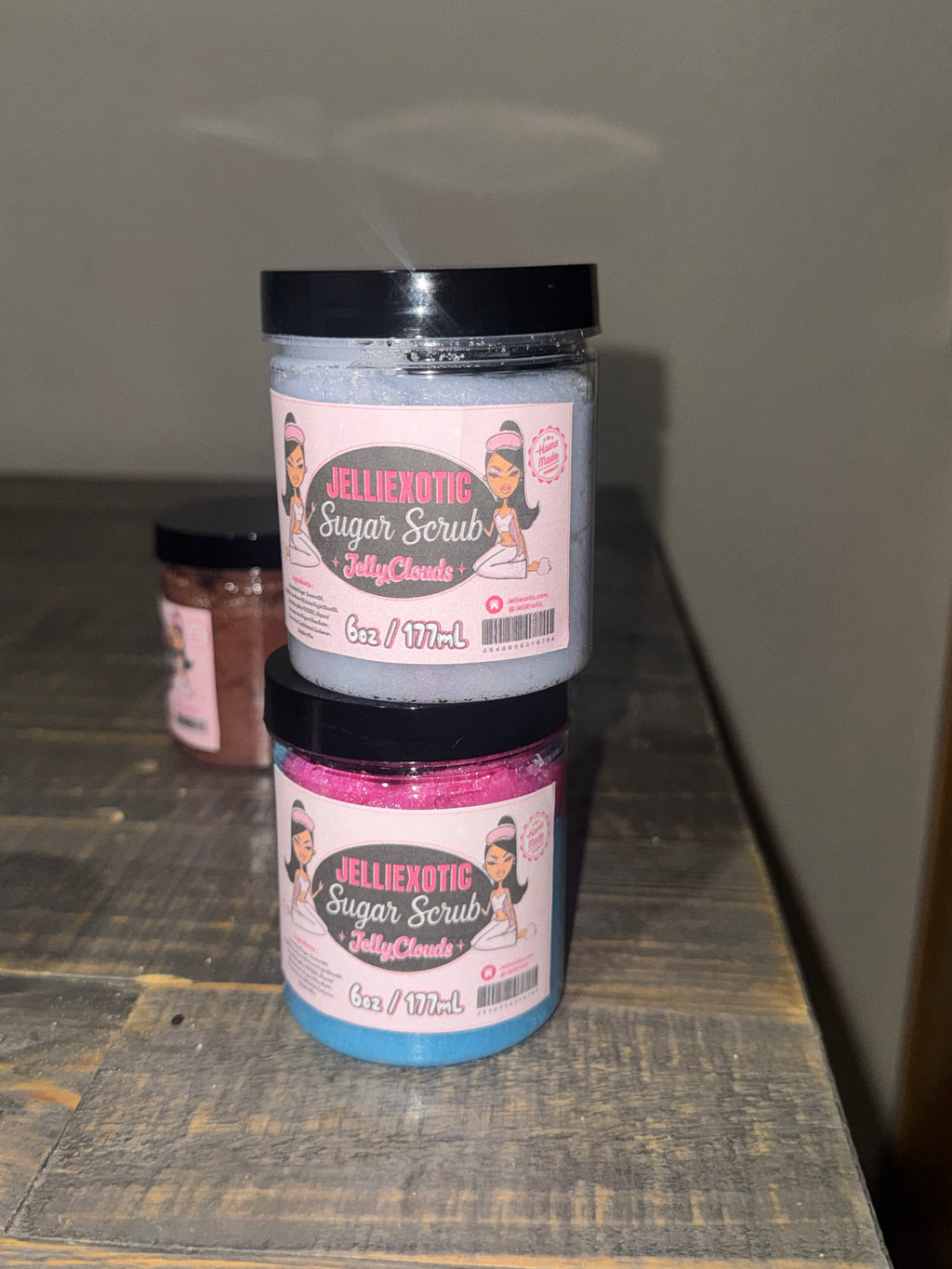 JellyClouds Sugar Scrub