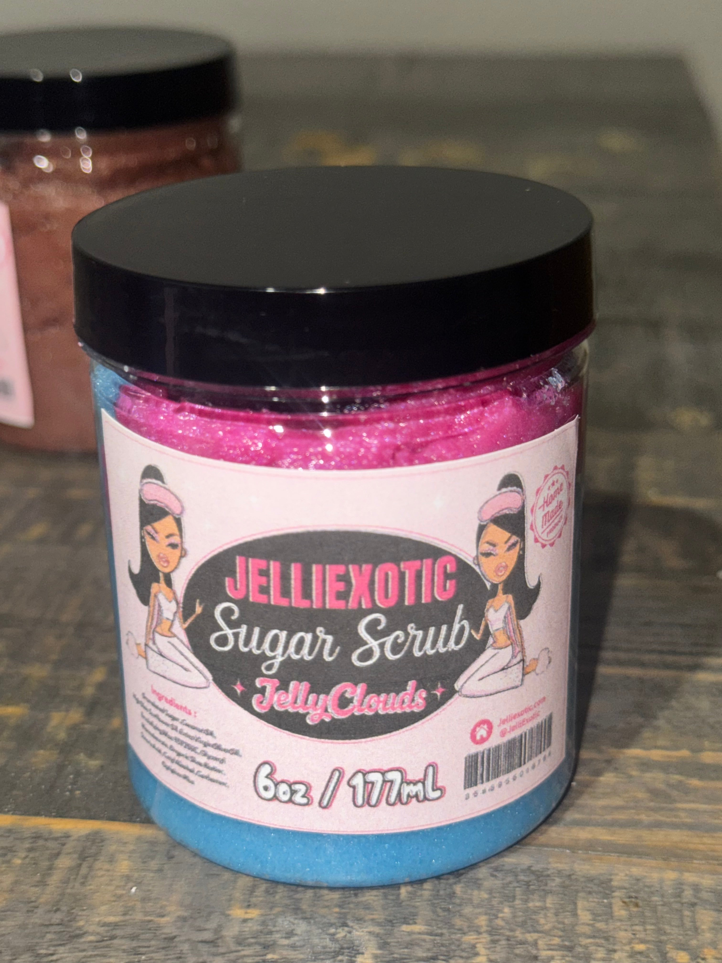 JellyClouds Sugar Scrub