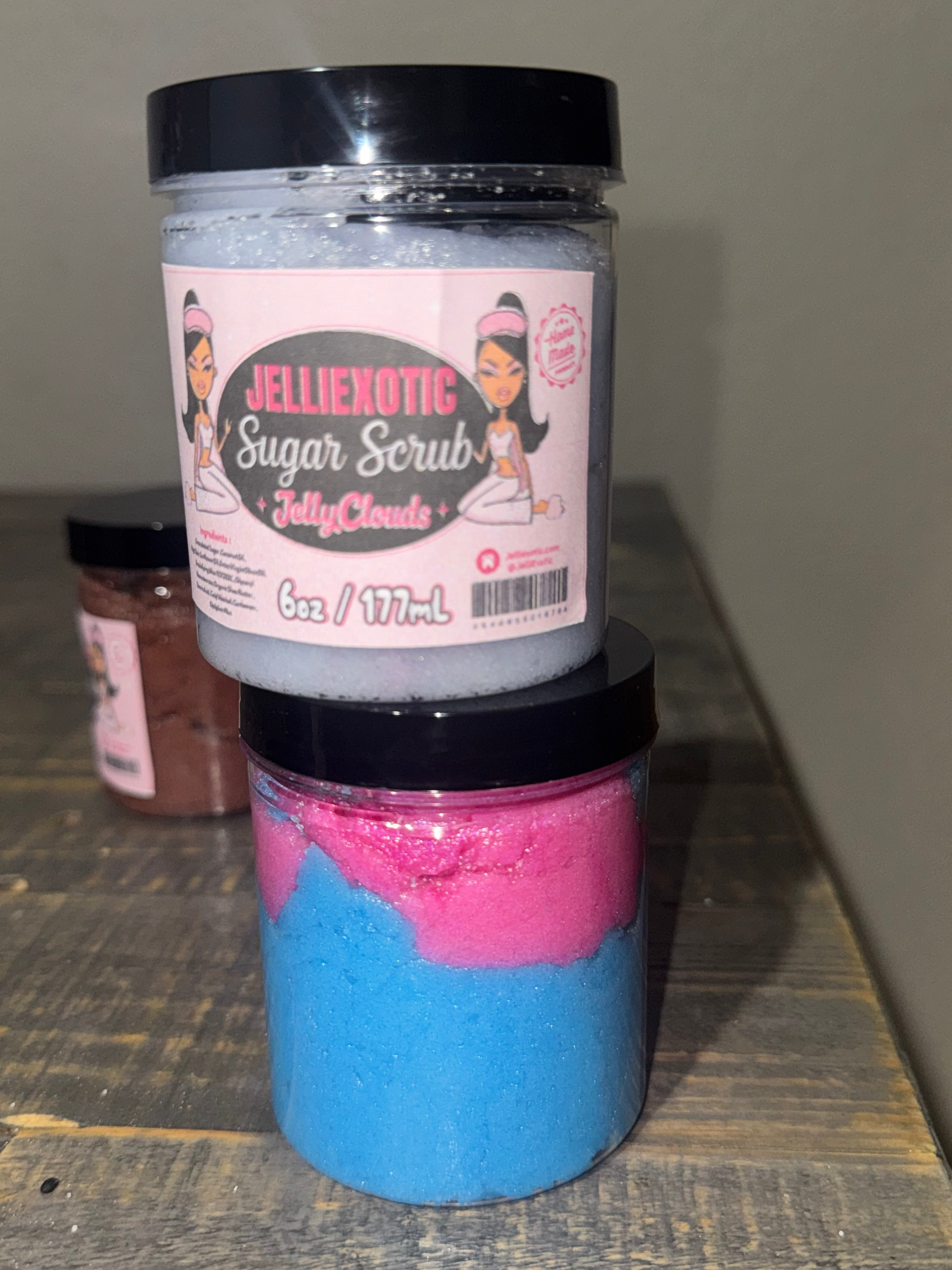 JellyClouds Sugar Scrub