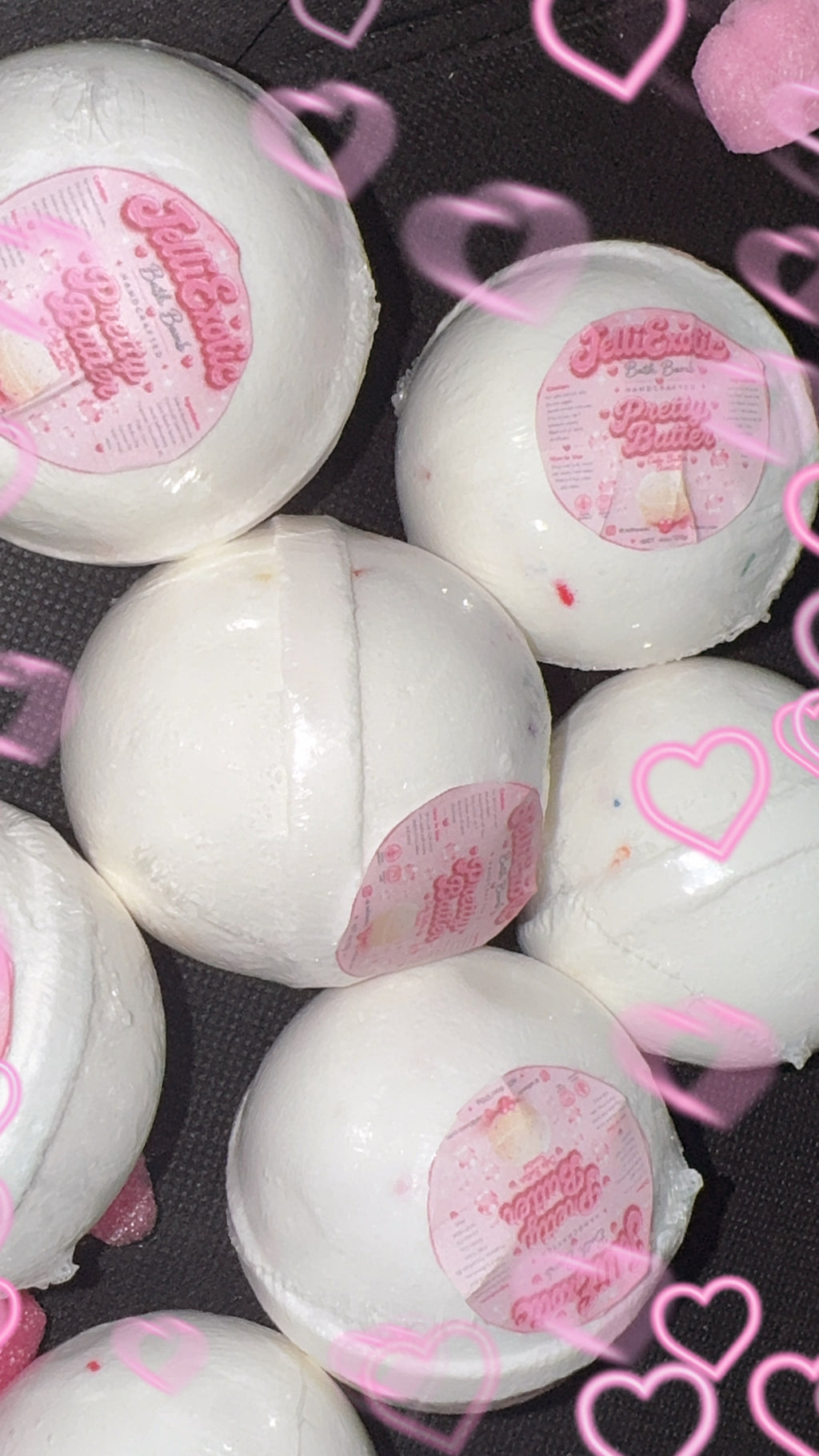 Pretty batter bath bomb