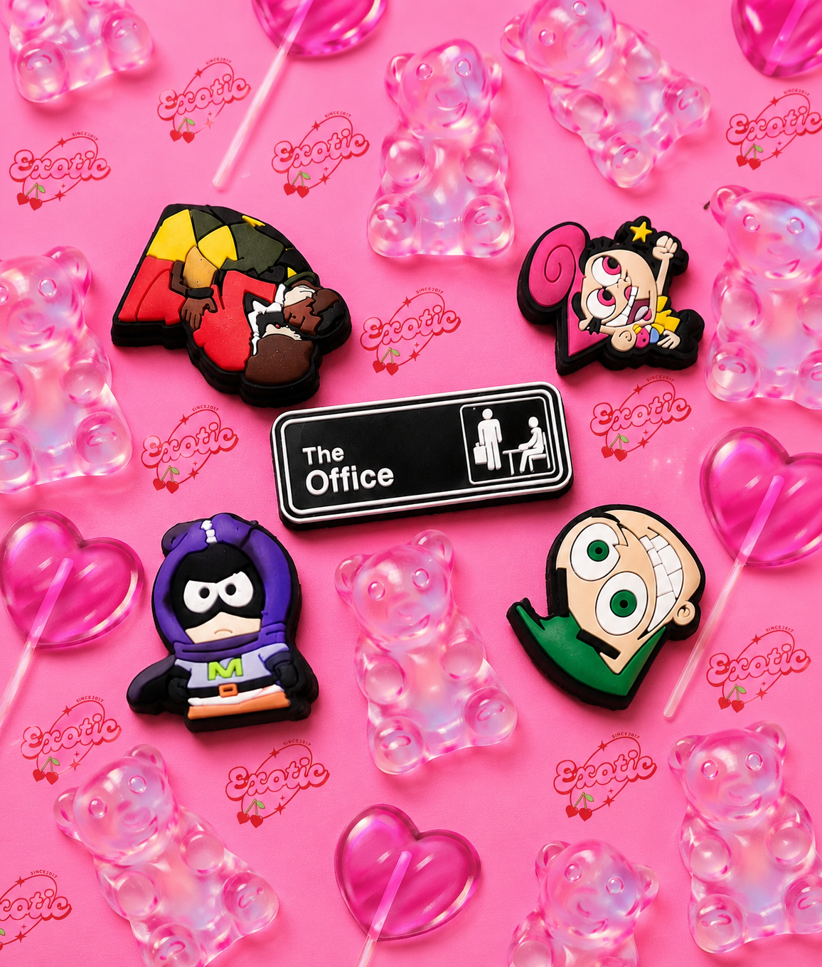 Tv series charm set