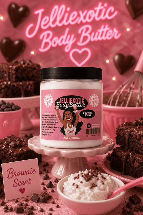 Brownie Bodybutter Handcrafted by JelliExotic